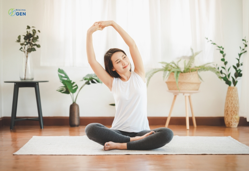 dành 10 phút tập yoga cải thiện giấc ngủ